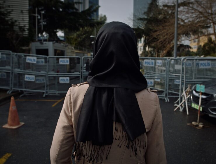 Hatice Cengiz fiancee of Jamal Khashoggi in The Dissident documentary