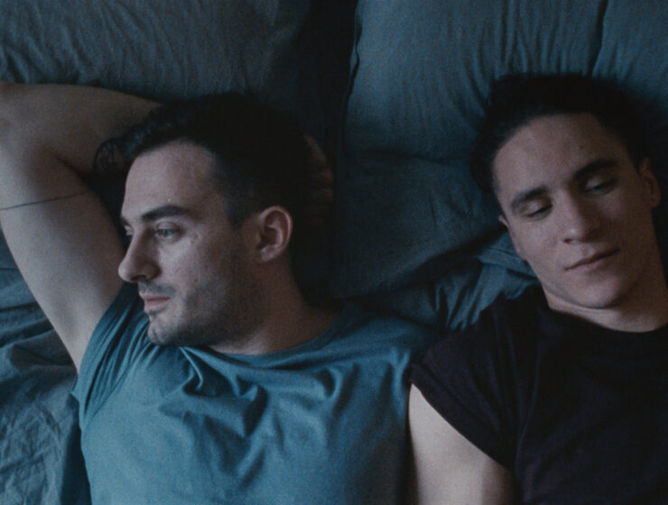 Conrad Mericoffer and Radouan Leflahi in Romanian LGBT gay drama Poppy Field