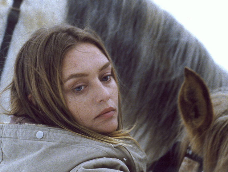 L'Intrus (The Intruder) by Claire Denis, actress Yekaterina Golubeva with horses