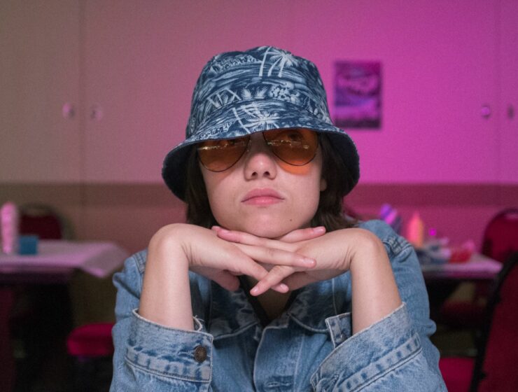 Nell Barlow as AJ in the lesbian coming-of-age film Sweetheart