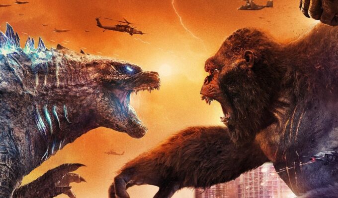 Godzilla faces off against King Kong in Godzilla vs. Kong