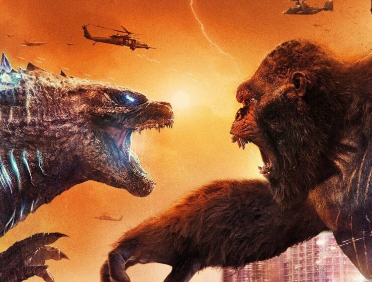 Godzilla faces off against King Kong in Godzilla vs. Kong