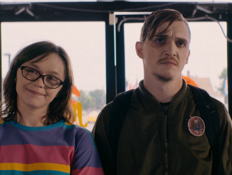 Dinner in America main cast, Emily Skeggs and Kyle Gallner