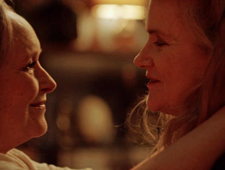 Martine Chevallier and Barbara Sukowa star as Madeleine and Nina in lesbian film Two of Us