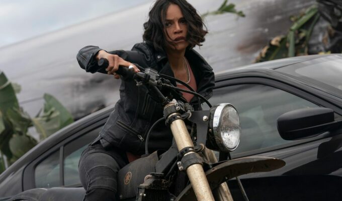 Michelle Rodriguez as Letty in Fast & Furious 9, or F9: The Fast Saga