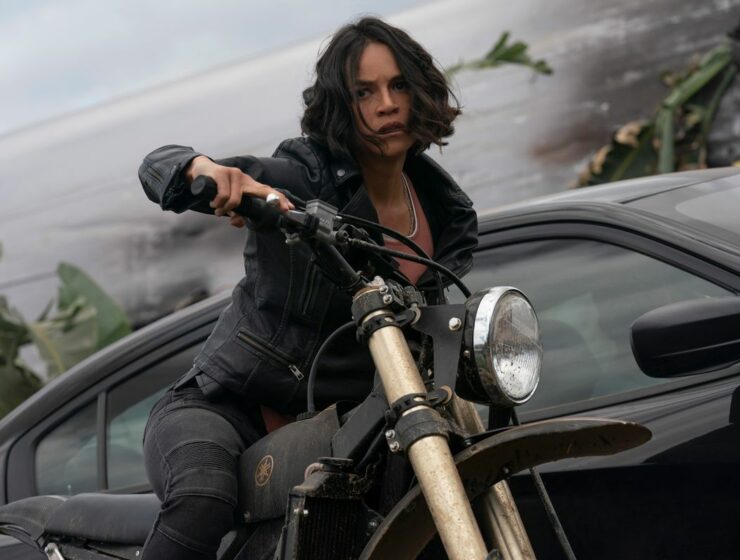 Michelle Rodriguez as Letty in Fast & Furious 9, or F9: The Fast Saga