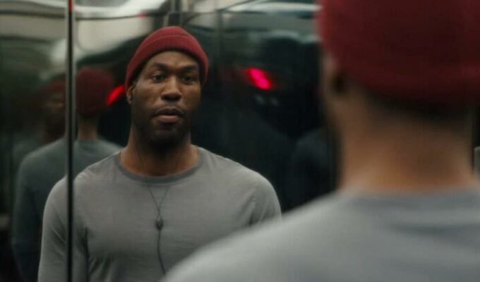 Yahya Abdul-Mateen II in Candyman 2021, directed by Nia DaCosta and co-written by Jordan Peele