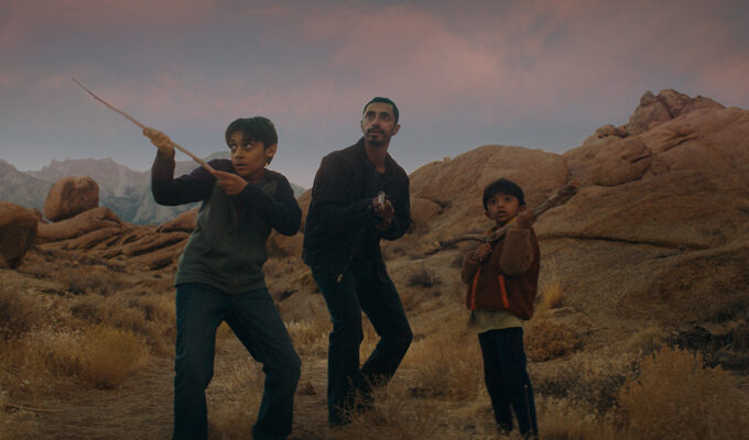 Riz Ahmed as Malik Khan in TIFF 2021 sci-fi thriller Encounter, via Amazon Studios