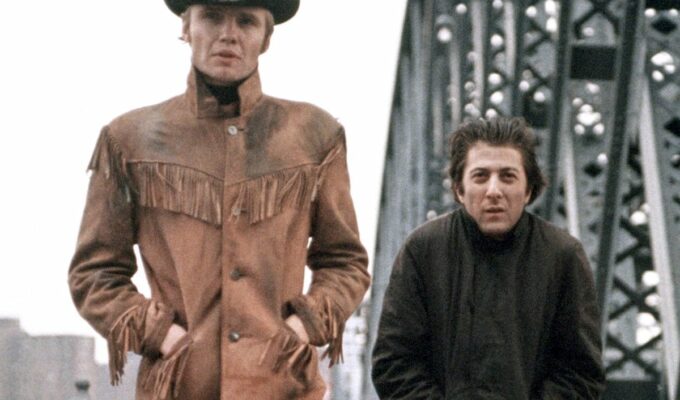 Jon Voight and Dustin Hoffman in Midnight Cowboy - queer coding