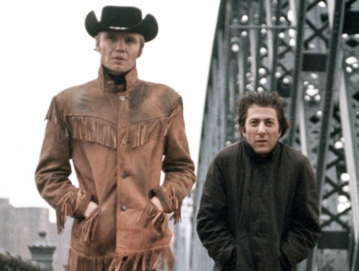 Jon Voight and Dustin Hoffman in Midnight Cowboy - queer coding