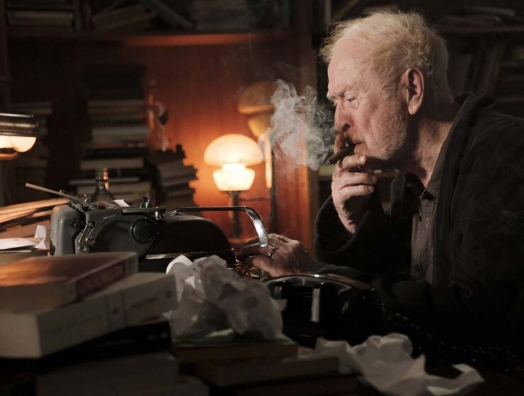 Michael Caine as Harris Shaw, a writer in Best Sellers 2021