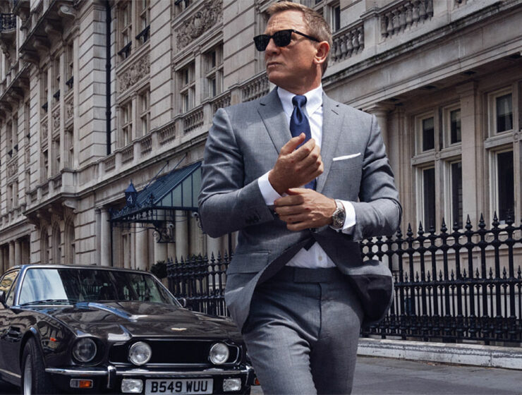 Daniel Craig as James Bond in No Time To Die 2021