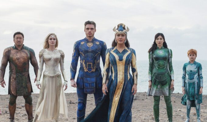 Chloe Zhao's Eternals film ensemble cast