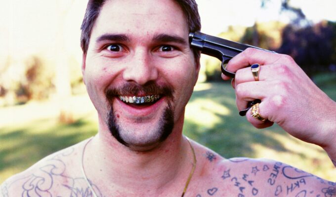 Eric Bana as Mark Chopper Read in film by Andrew Dominik