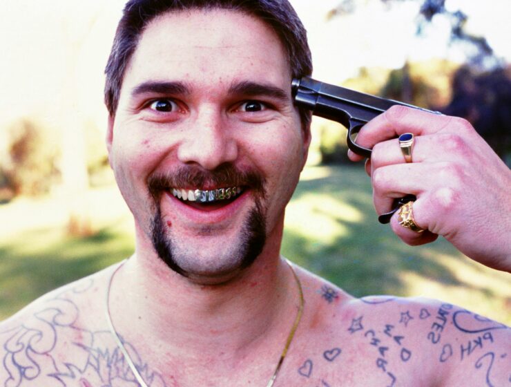 Eric Bana as Mark Chopper Read in film by Andrew Dominik