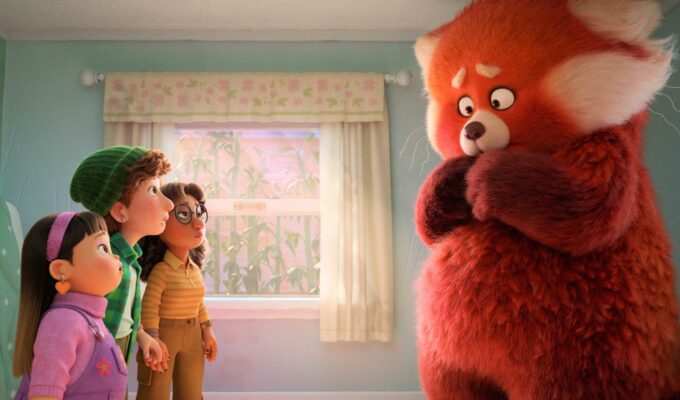 Turning Red Pixar animation