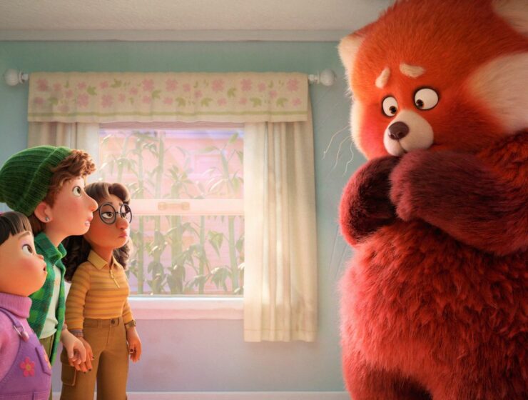 Turning Red Pixar animation