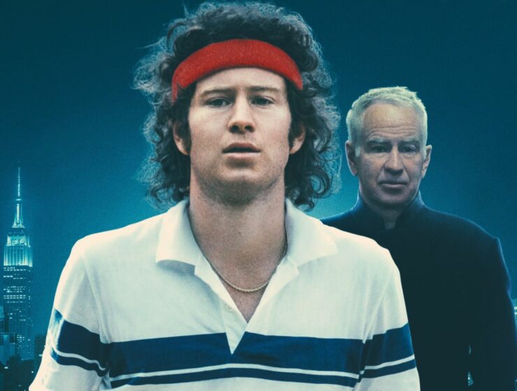 Poster key art for 2022 documentary McEnroe by Bradley Douglas
