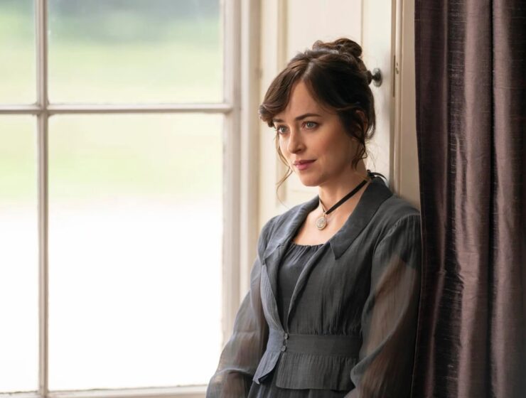 Dakota Johnson in Netflix adaptation of Persuasion