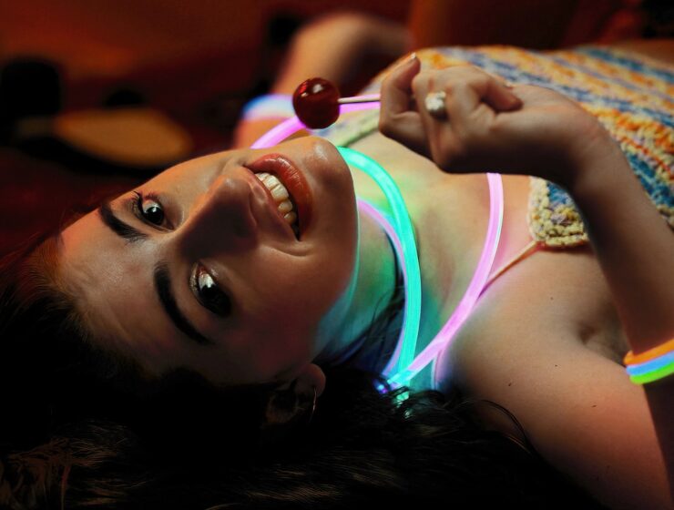 Rachel Sennott in still image from Bodies Bodies Bodies film