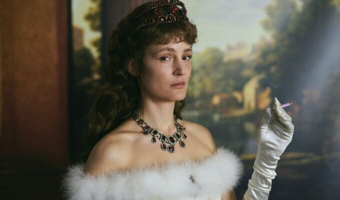 Vicky Krieps as Empress Elisabeth of Austria in Corsage