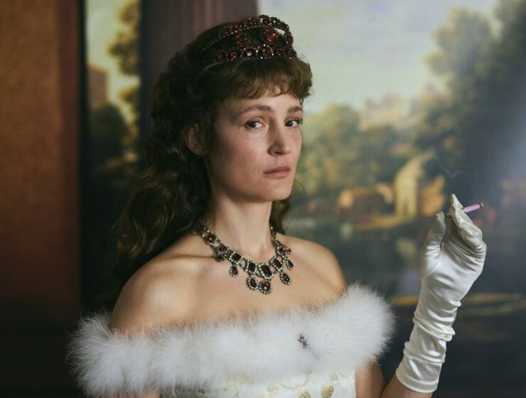 Vicky Krieps as Empress Elisabeth of Austria in Corsage