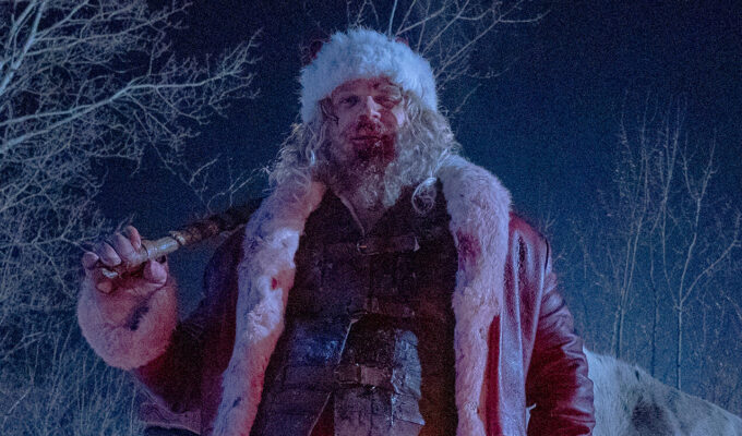 David Harbour as Santa Claus in Violent Night