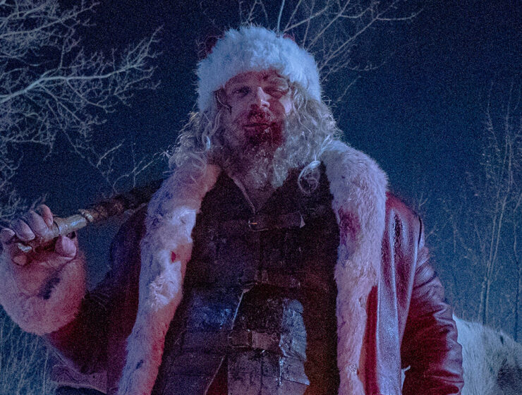 David Harbour as Santa Claus in Violent Night