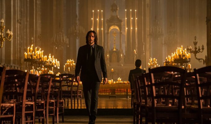 keanu reeves as john wick in john wick chapter 4