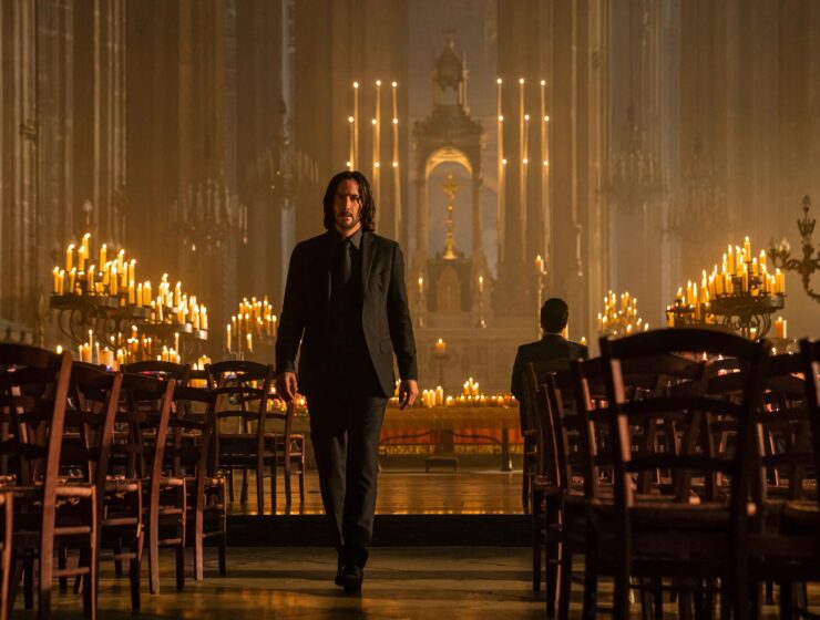 keanu reeves as john wick in john wick chapter 4