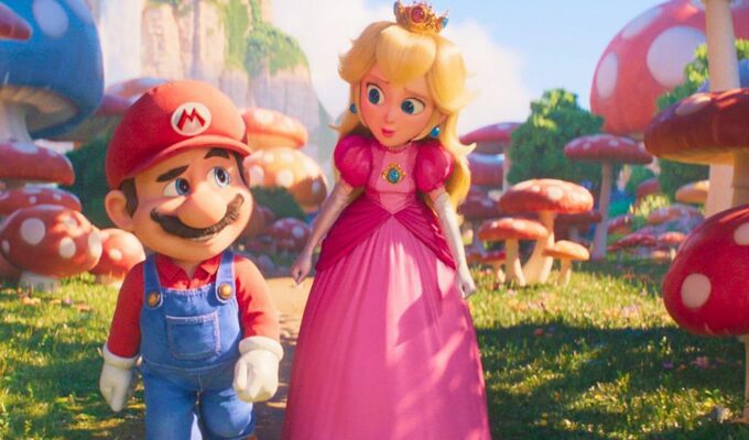 chris pratt and anya taylor-joy voice mario and princess peach in the super mario bros movie