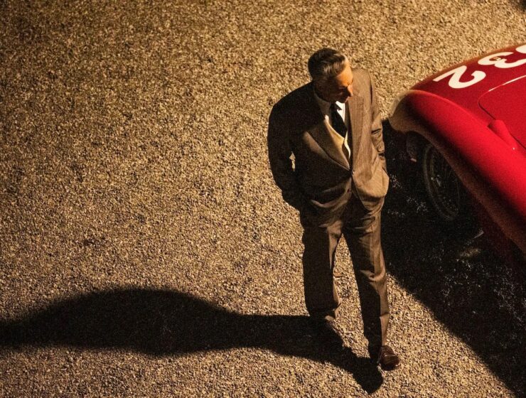adam driver as enzo ferrari