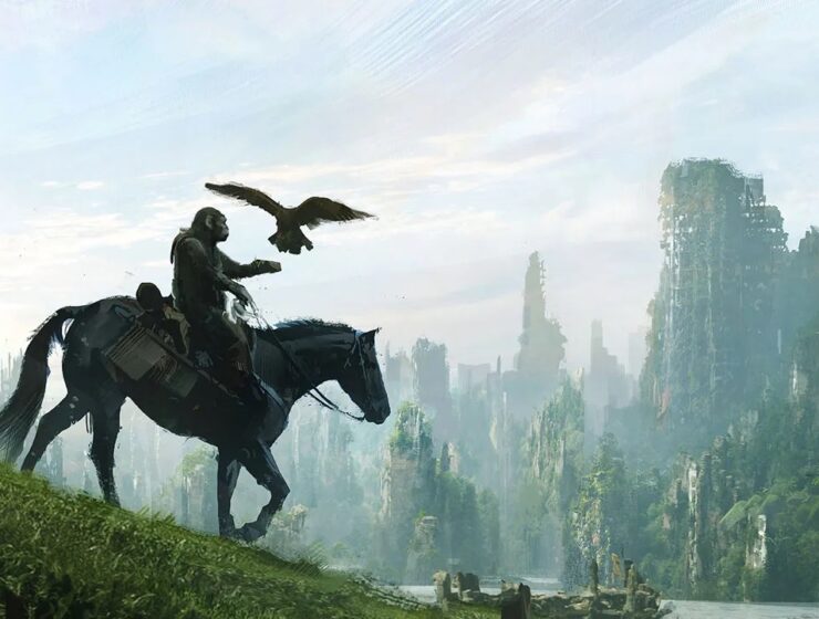 still from kingdom of the planet of the apes