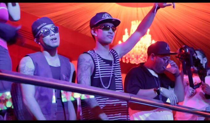 vickz and bizzy in a-town boyz