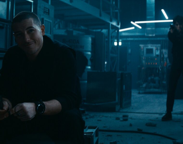 taz skylar and daisy ridley in still from the cleaner by martin campbell