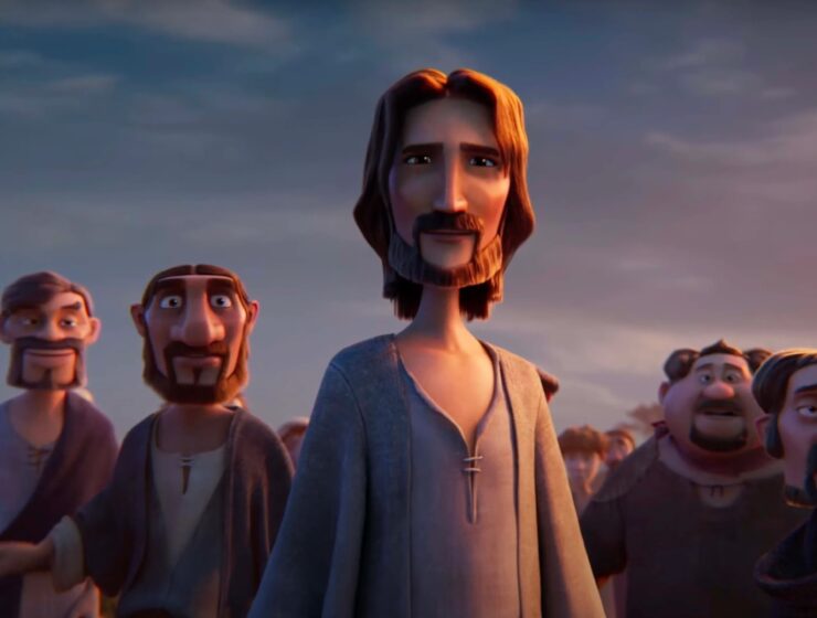 oscar isaac as jesus in the king of kings