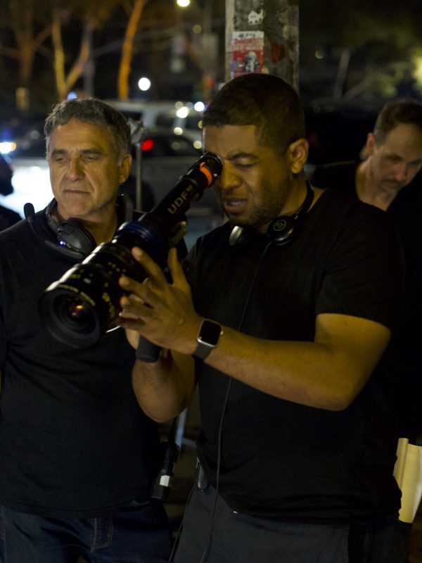 andre gaines on set of the dutchman 2025